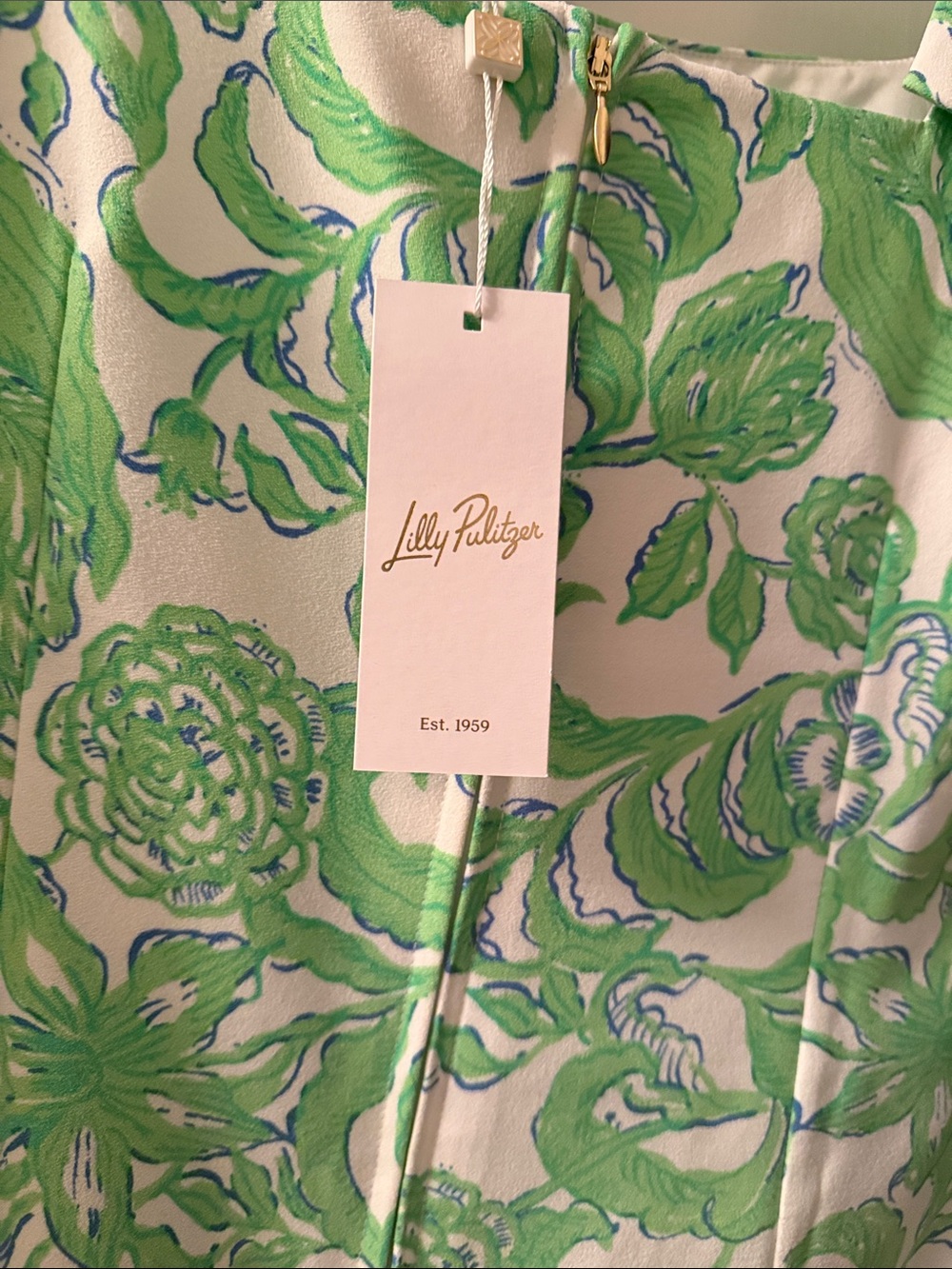 ANDERS SKIRTED ROMPER, RESORT WHITE DAFFODIL HILL - Picture 7 of 8